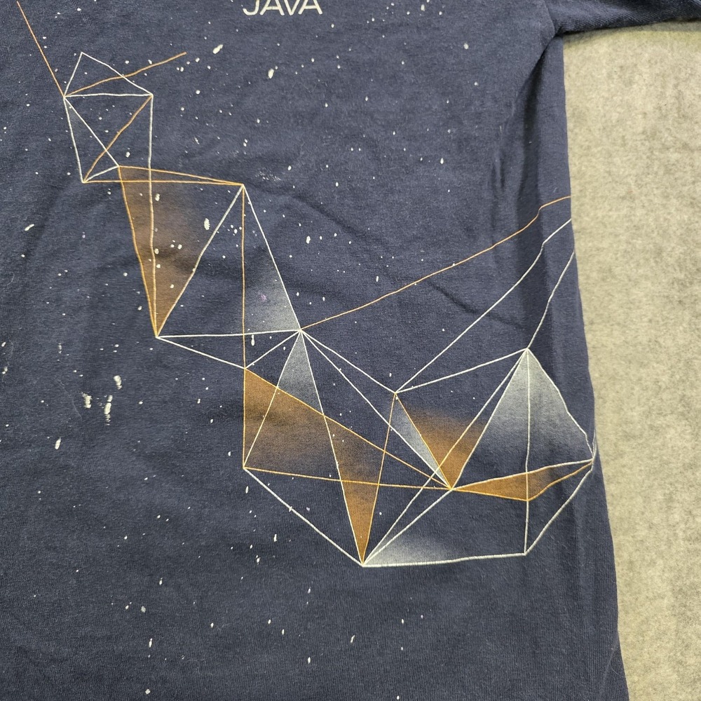 JavaOne Make The Future Java T Shirt Mens Large Blue Oracle Computer Tech‎ VTG - Picture 4 of 11